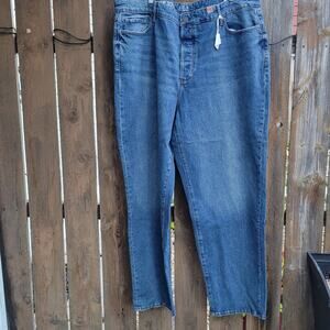 A.N.A. Plus Size 20W Highest Rise Dad Jeans NWT
